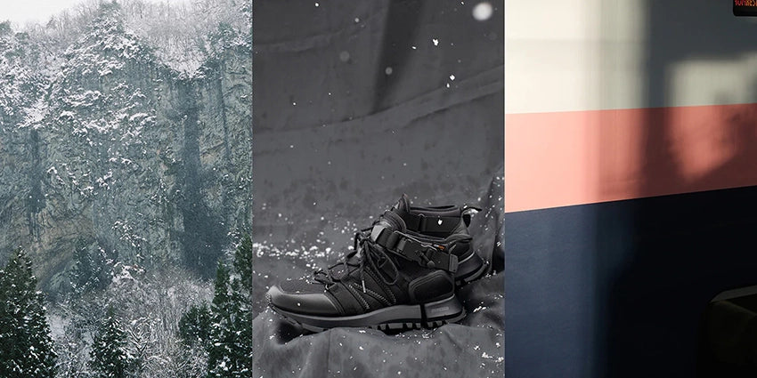 Snow Peak × TOKYO DESIGN STUDIO New Balance EXTREME SPEC R_C4 MID TRIPLE BLACK