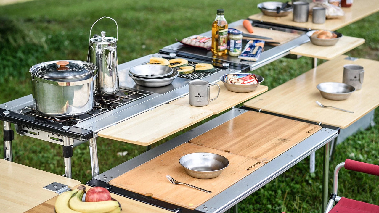 Iron Grill Table