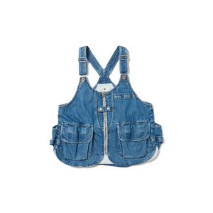 TAKIBI Denim Vest Light Blue JK-25AU01202071 - Snow Peak UK