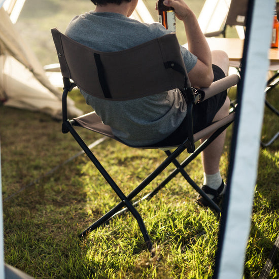 Folding Chair Grey - Snow Peak UK