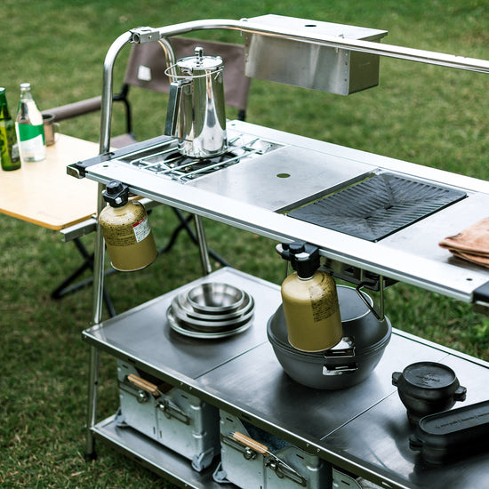 Stainless Kitchen Table - Snow Peak UK