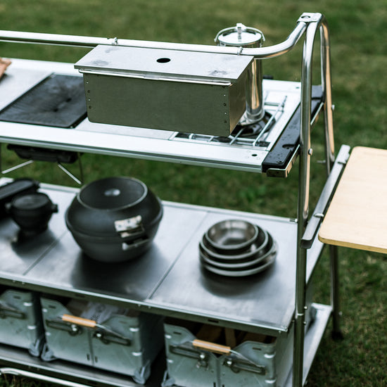 Stainless Kitchen Table - Snow Peak UK
