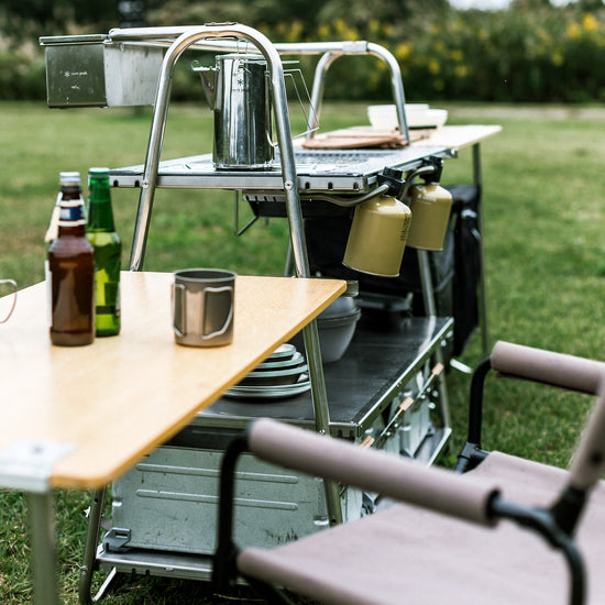 Stainless Kitchen Table - Snow Peak UK