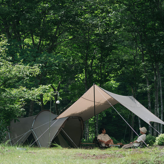 Land Nest Dome Medium Tent & Tarp Set - Snow Peak UK