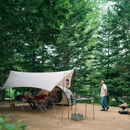 Land Nest Dome Medium Tent & Tarp Set - Snow Peak UK