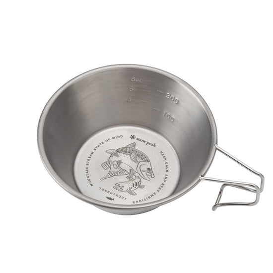 SPĆTONED TROUT Ti-Backpacker's Cup - Snow Peak UK
