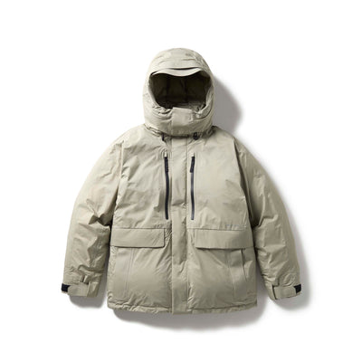 GORE-TEX Weatherproof Down Jacket Greige JK-25AU00602023 - Snow Peak UK