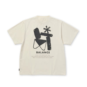 Elemental Balance T-Shirt Ivory 100261TS0402022 - Snow Peak UK