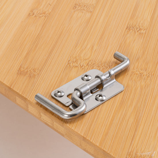 IGT Multifunction Open Bamboo Table Top Left - Snow Peak UK