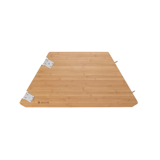 IGT Multifunction Open Bamboo Table Top Left - Snow Peak UK