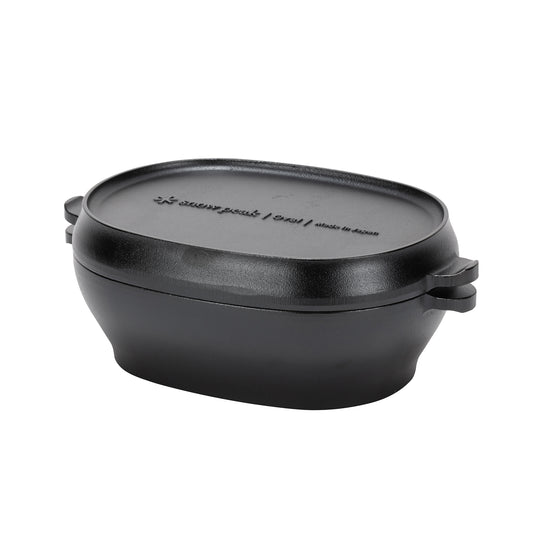 Micro Oval Cast Iron Oven - Snow Peak UK