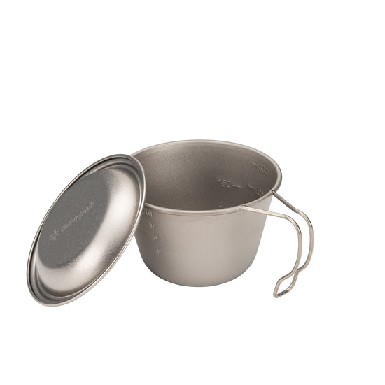 Deep Titanium Backpacker's Cup with Lid - Snow Peak UK