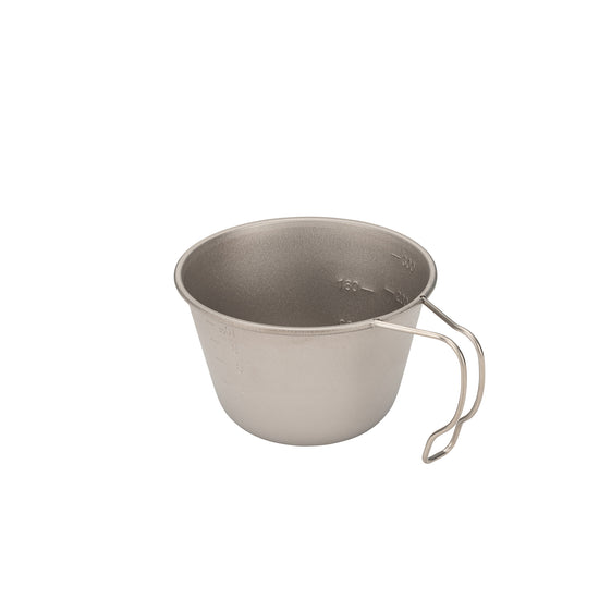 Deep Titanium Backpacker's Cup with Lid - Snow Peak UK