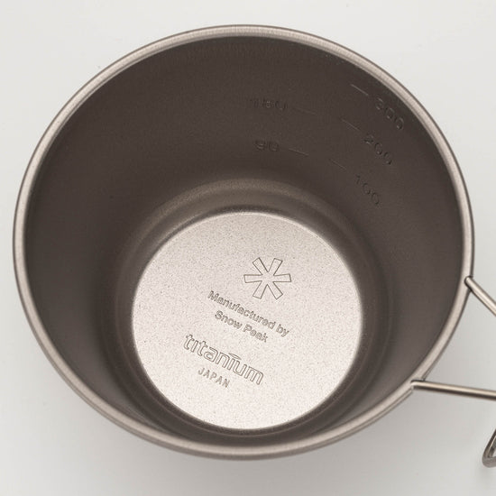 Deep Titanium Backpacker's Cup with Lid - Snow Peak UK