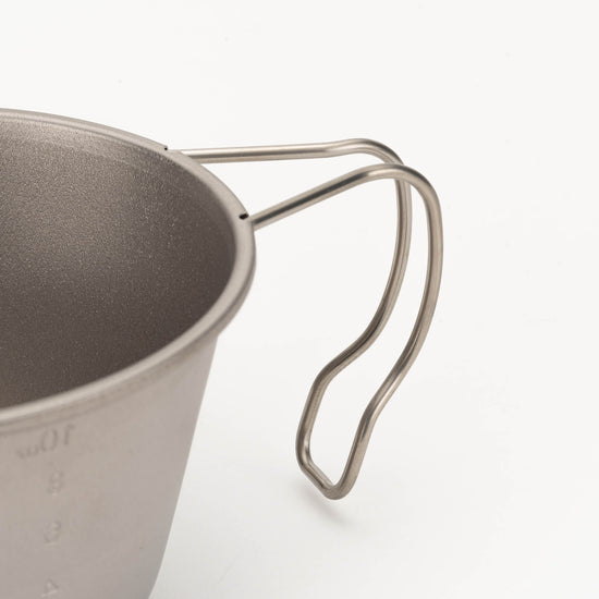 Deep Titanium Backpacker's Cup with Lid - Snow Peak UK