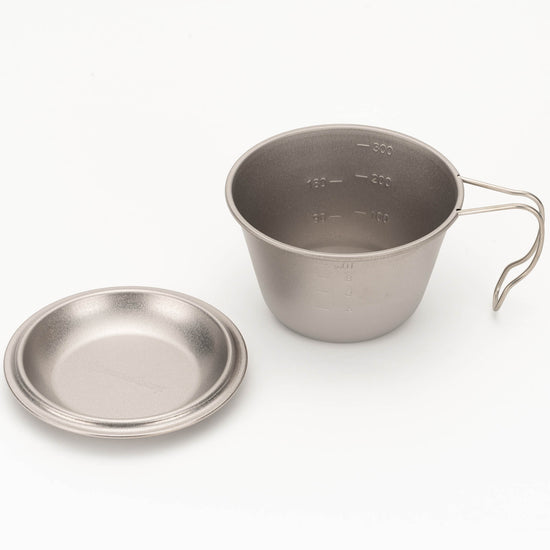 Deep Titanium Backpacker's Cup with Lid - Snow Peak UK