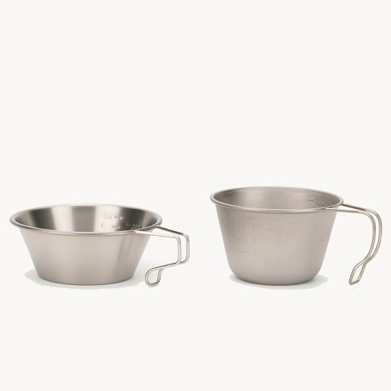 Deep Titanium Backpacker's Cup with Lid - Snow Peak UK