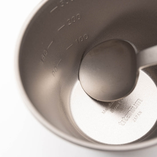 Deep Titanium Backpacker's Cup with Lid - Snow Peak UK