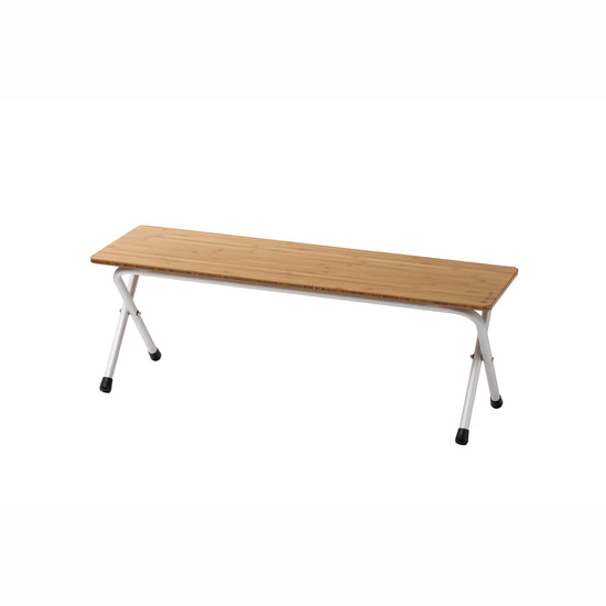 Renewed Long Folding Shelf Bamboo - Snow Peak UK