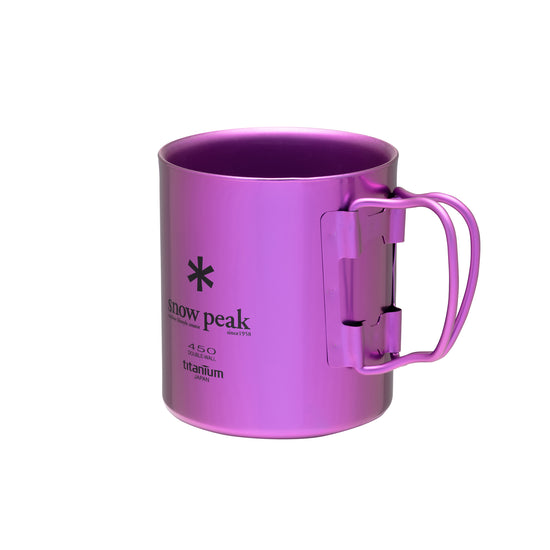 Titanium Double Wall 450 Coloured Mug - Snow Peak UK