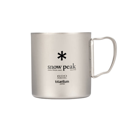 Titanium Double Walled Mugs - Snow Peak UK