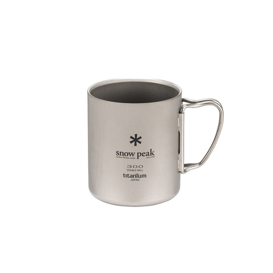 Titanium Double Walled Mugs 300ml MG-152 - Snow Peak UK