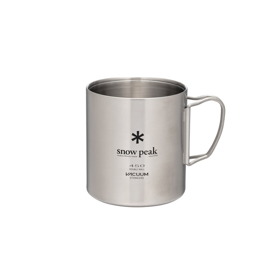 Stainless Vacuum-Insulated Mug in 450ml - Snow Peak UK