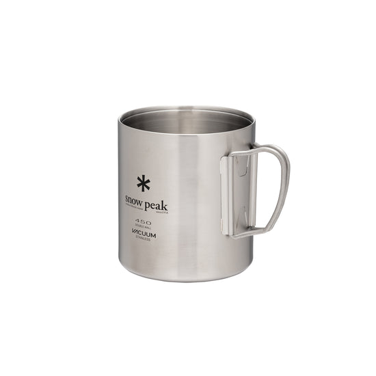 Stainless Vacuum-Insulated Mug in 450ml - Snow Peak UK