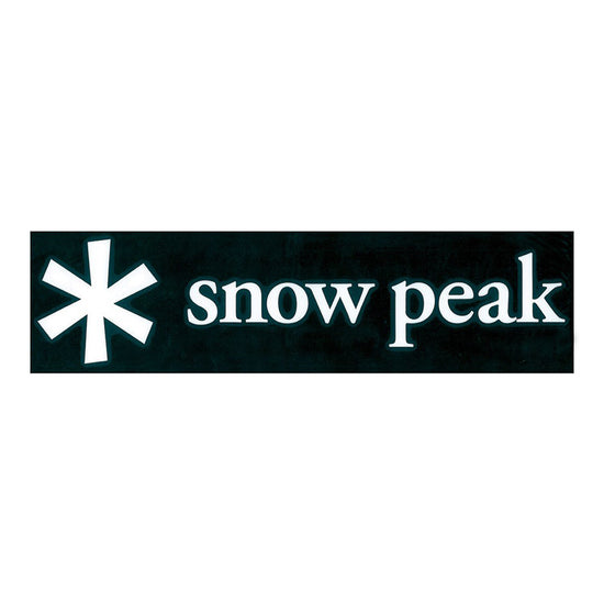 Snow Peak Logo Sticker M - Snow Peak UK