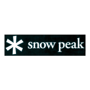 Snow Peak Logo Sticker M - Snow Peak UK