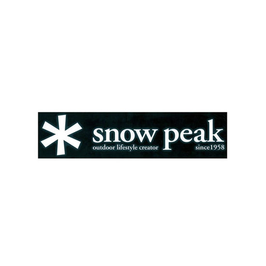 Snow Peak Logo Sticker L - Snow Peak UK