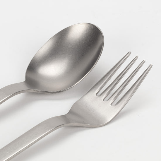 Titanium Fork & Spoon Set - Snow Peak UK