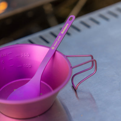 Snow Peak + Finisterre Anodised Titanium Spork - Snow Peak UK