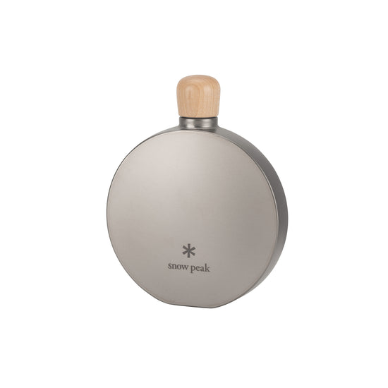 Titanium Curved Flask - Snow Peak UK
