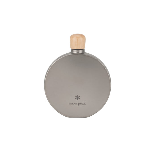 Titanium Curved Flask - Snow Peak UK