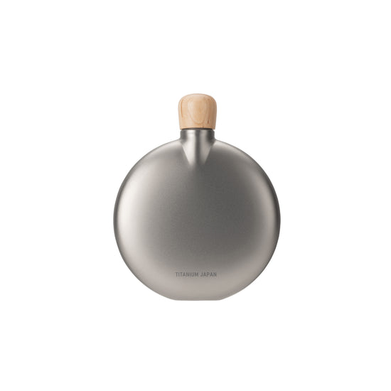 Titanium Curved Flask - Snow Peak UK