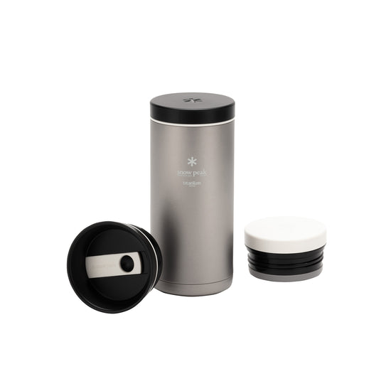 Titanium 350 Kanpai Bottle Silver - Snow Peak UK