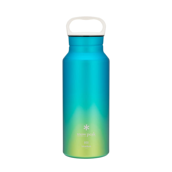 Titanium Aurora Bottle 800 in Ocean - Snow Peak UK