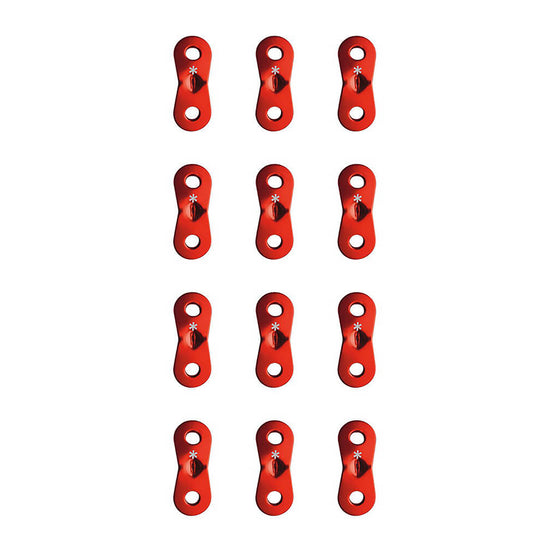 Red Aluminium Rope Tensioner - Snow Peak UK