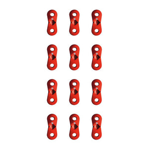 Red Aluminium Rope Tensioner - Snow Peak UK