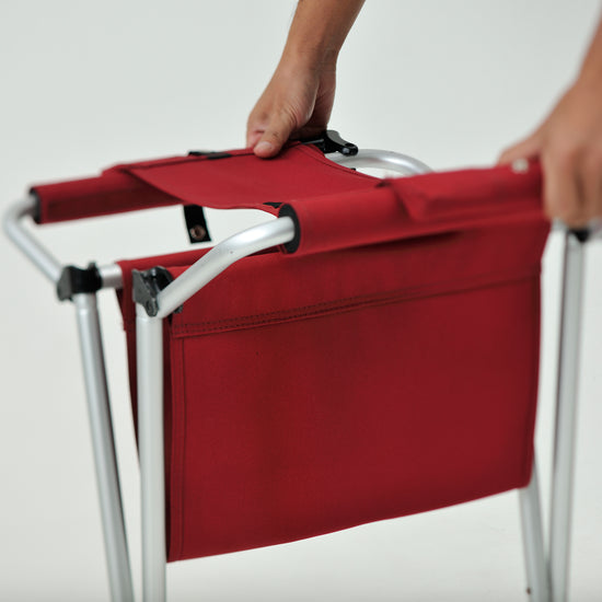 Red Folding Chair Set - Snow Peak UK