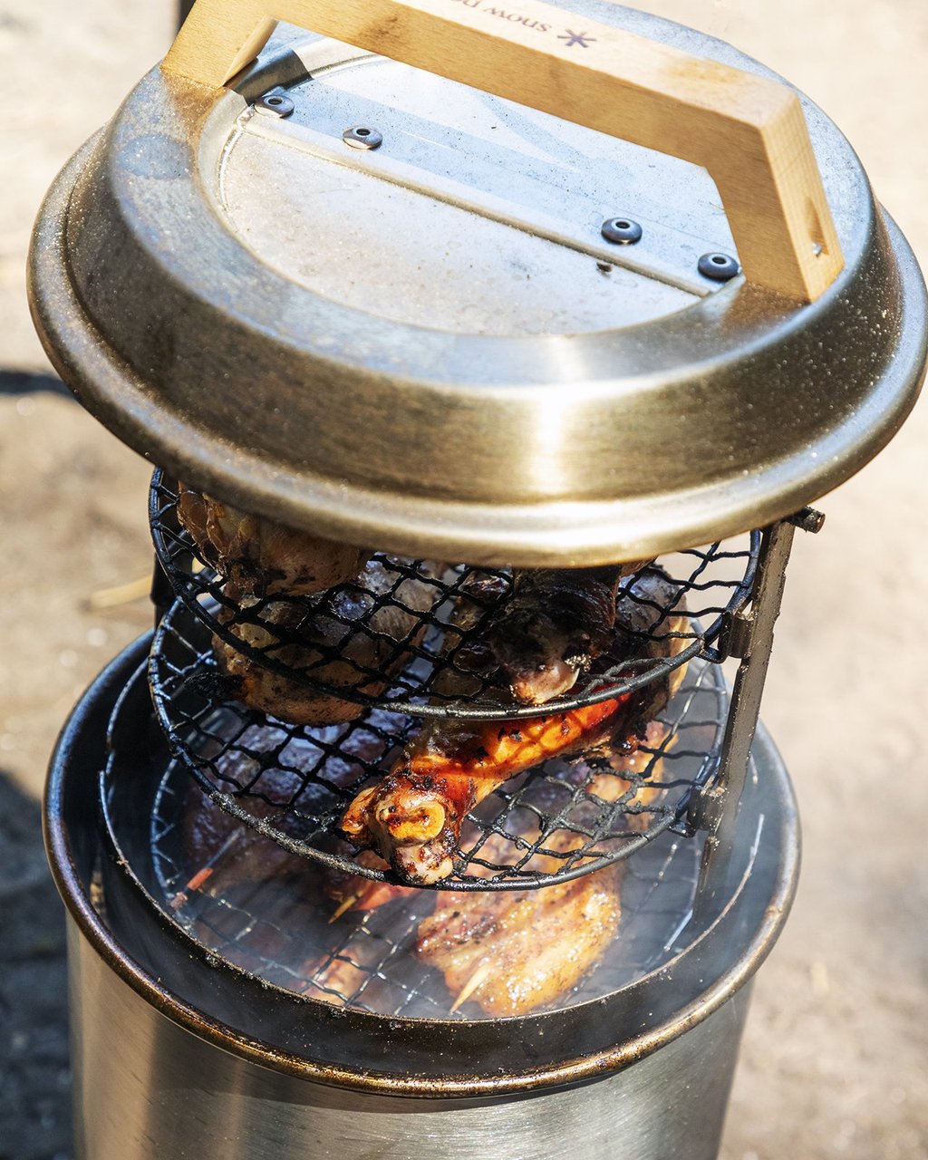 Snow Peak Smoke Meister smoker