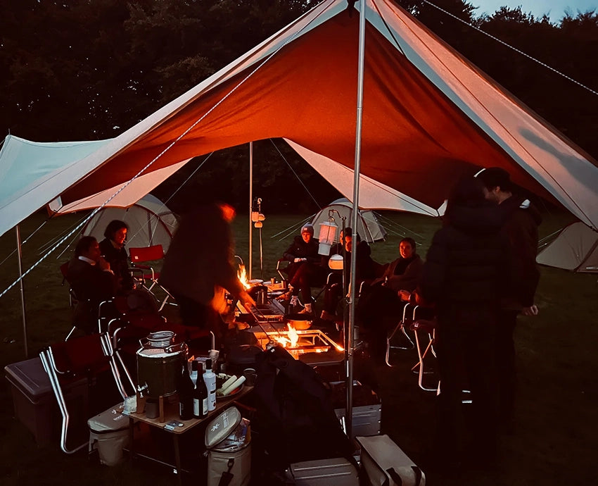 Hosting Bonfire Night with Takibi