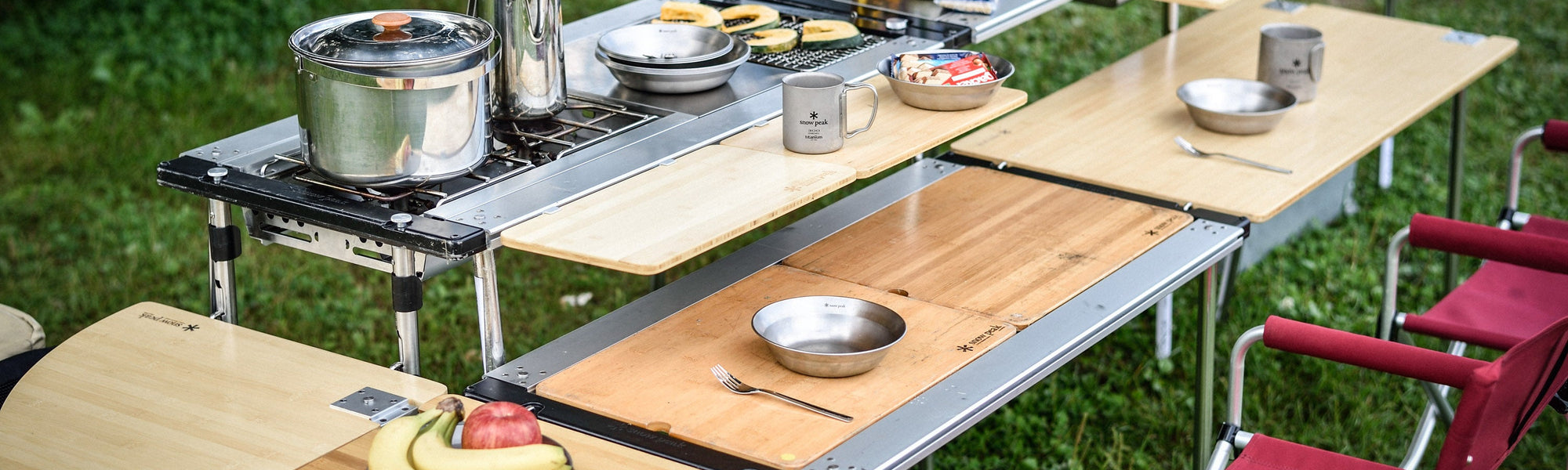 Iron Grill Table