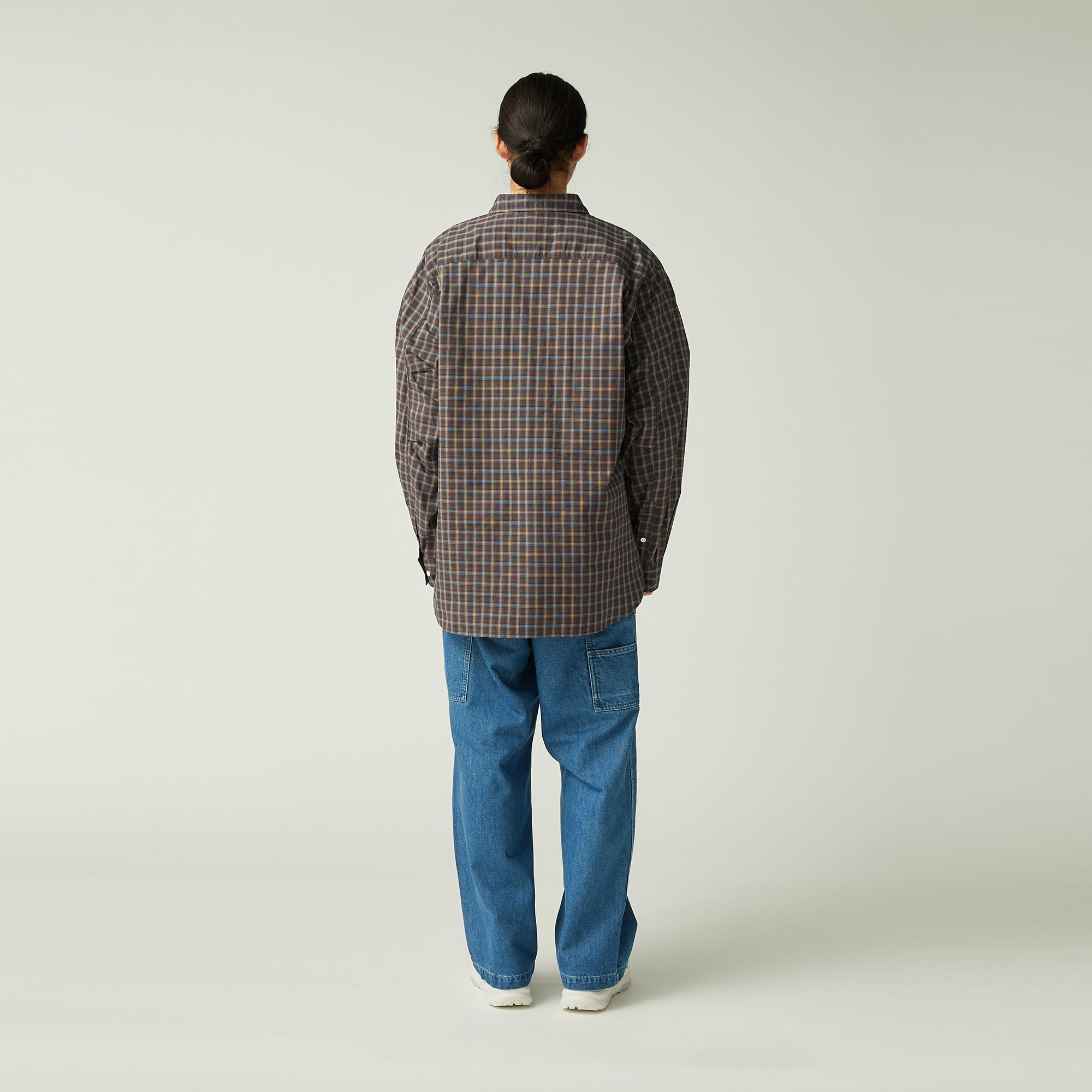 Organic Cotton Ombre Check Shirt - Snow Peak UK