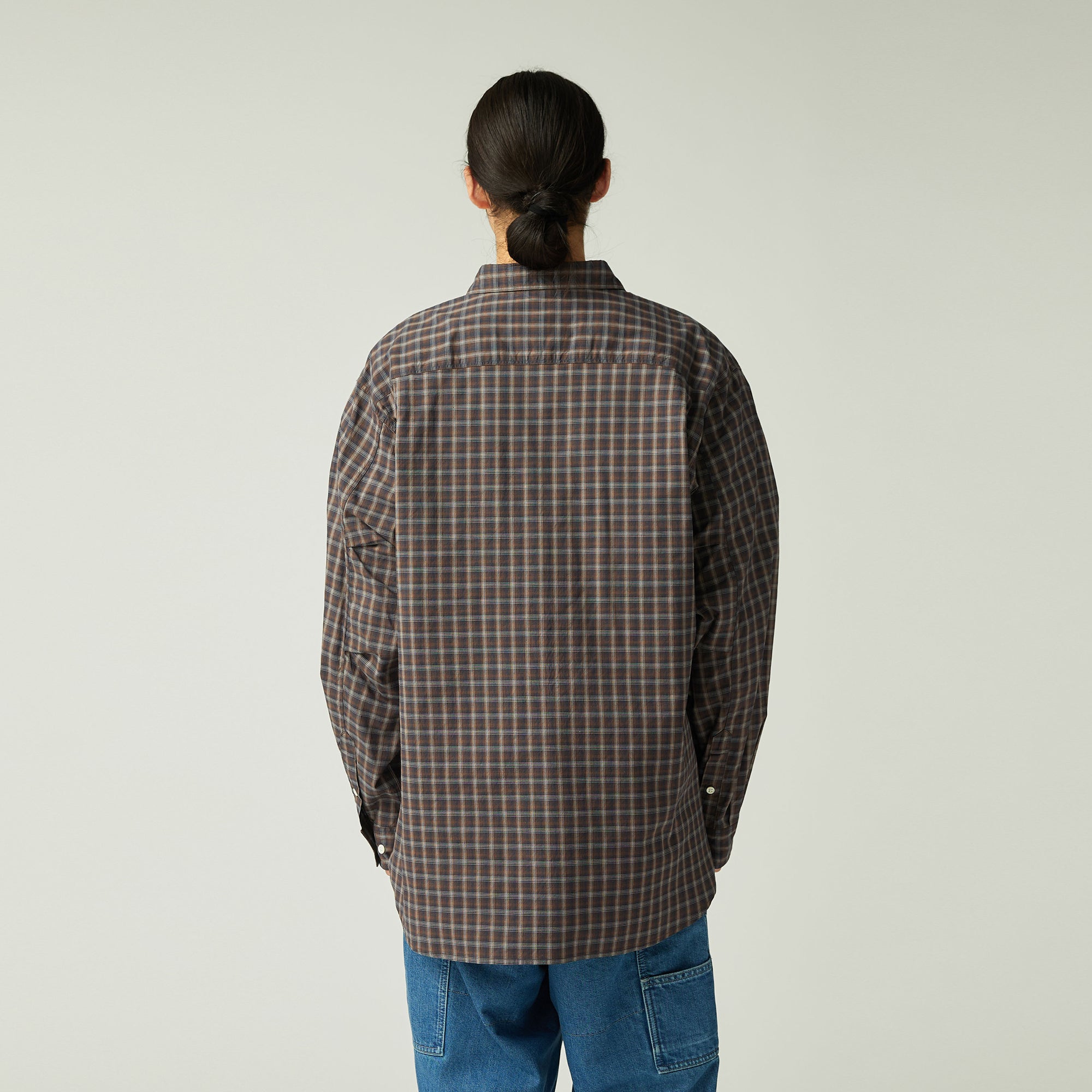 Organic Cotton Ombre Check Shirt - Snow Peak UK