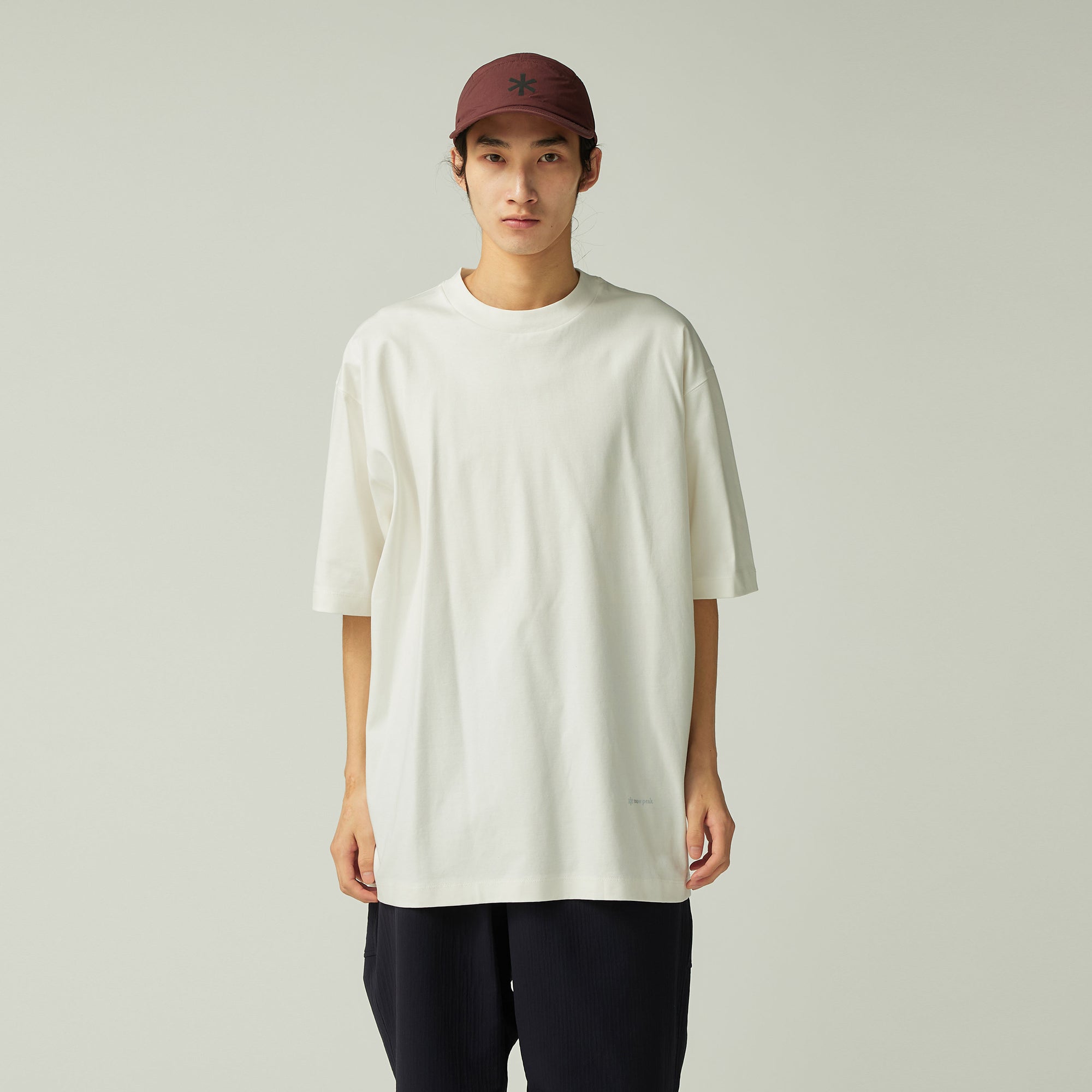 Organic Cotton Mercerized T-Shirt - Snow Peak UK