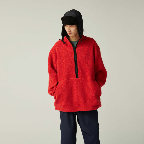 Recycled Wool Boa Pullover - Snow Peak UK