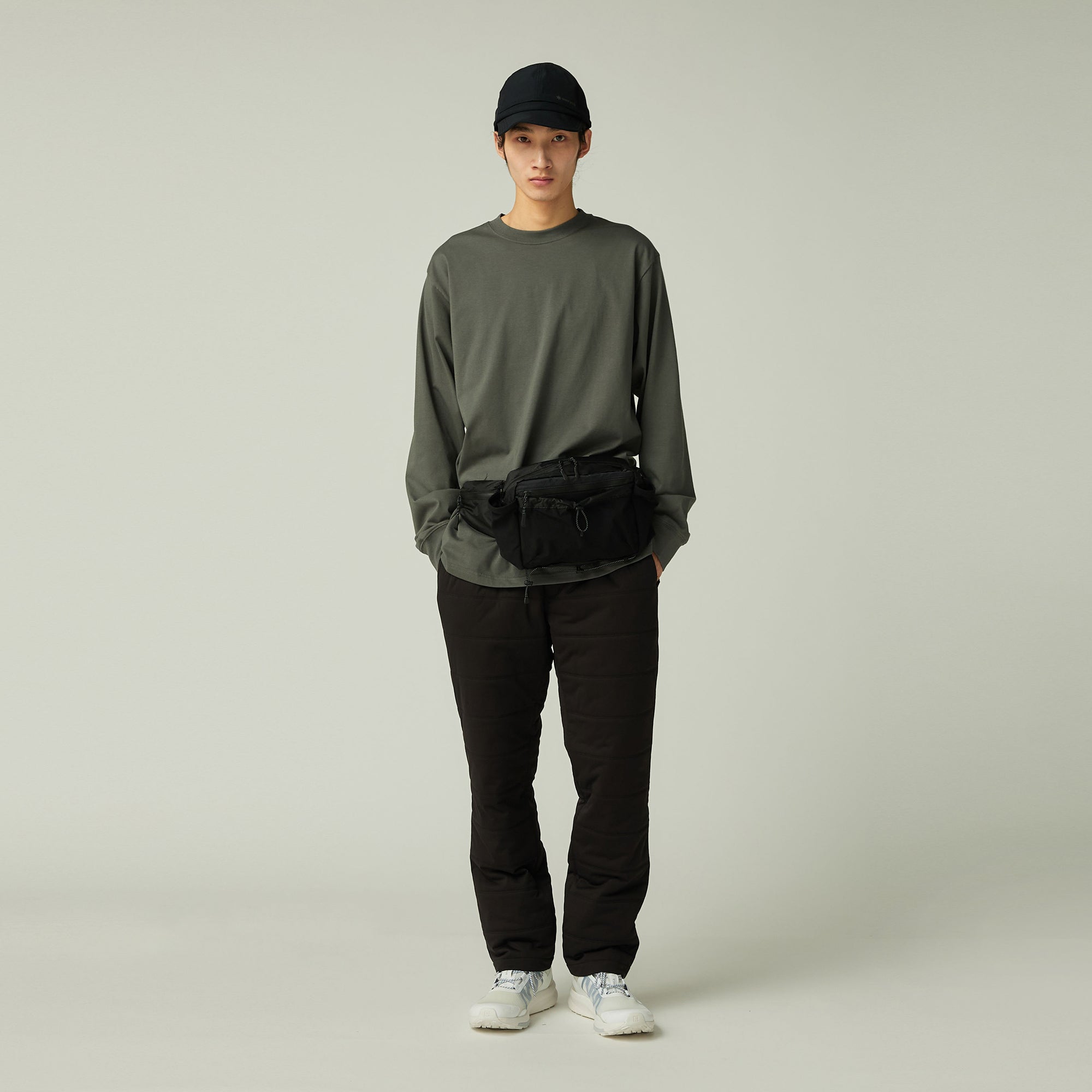 Snow Peak Typography L/S T-Shirt - Snow Peak UK