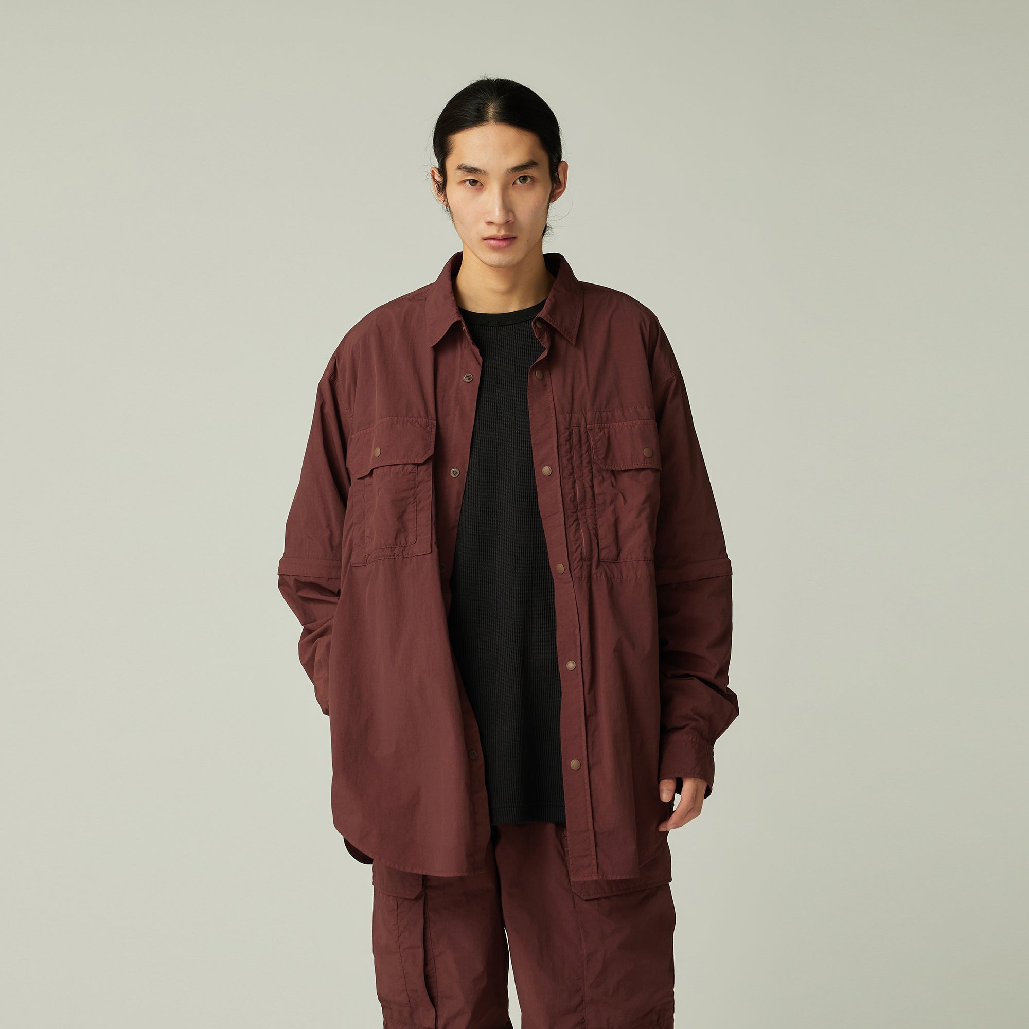 Garment Dyed Convertible Shirt - Snow Peak UK